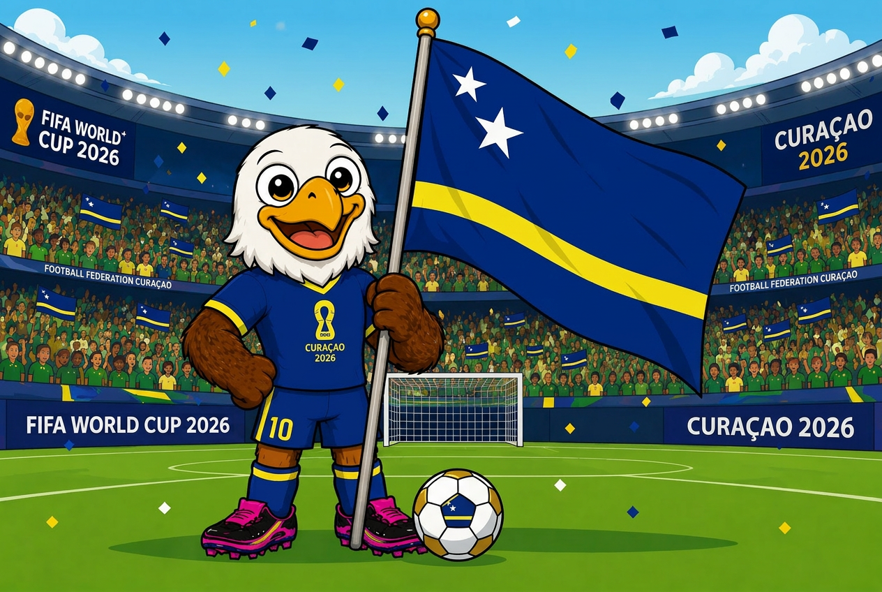 Curaçao mascot card