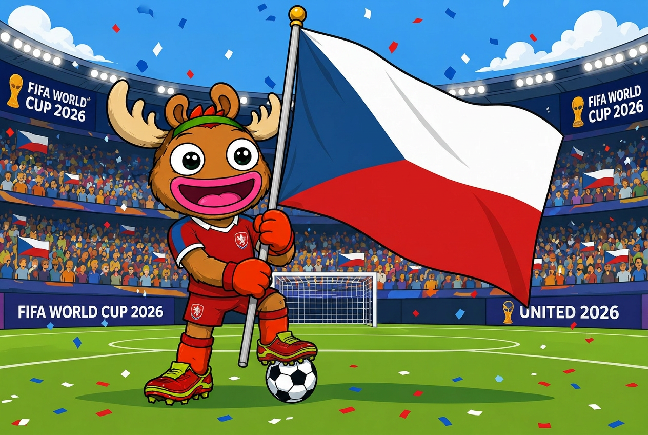Czechia mascot card