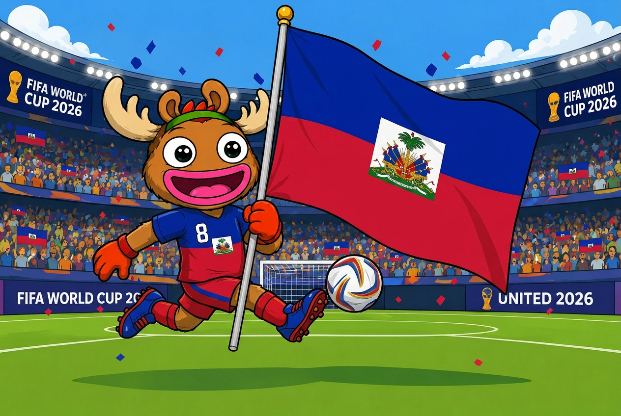 Haiti mascot card