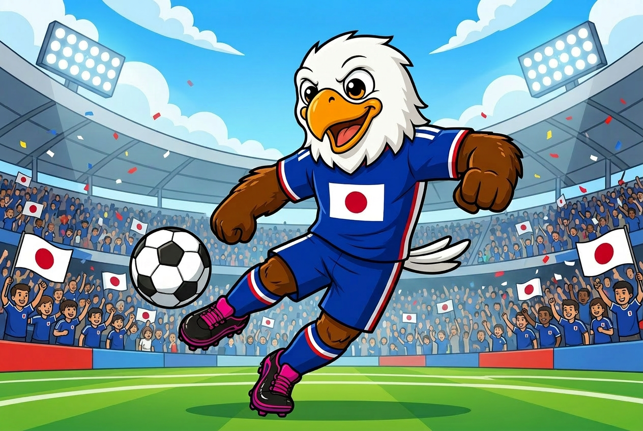 Japan mascot card