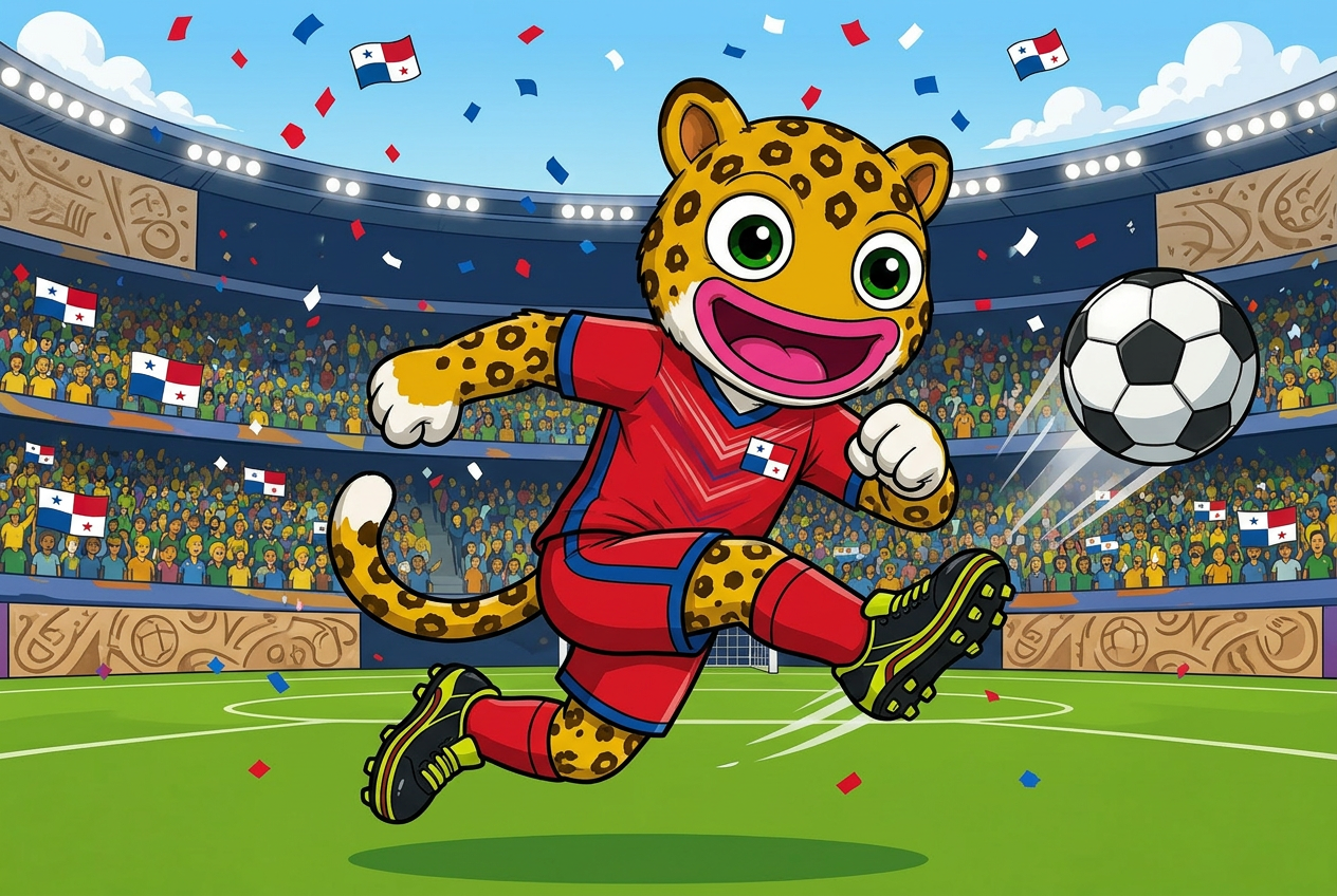 Panama mascot card