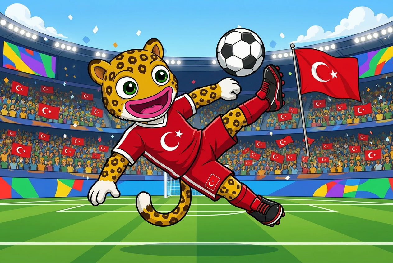 Türkiye mascot card